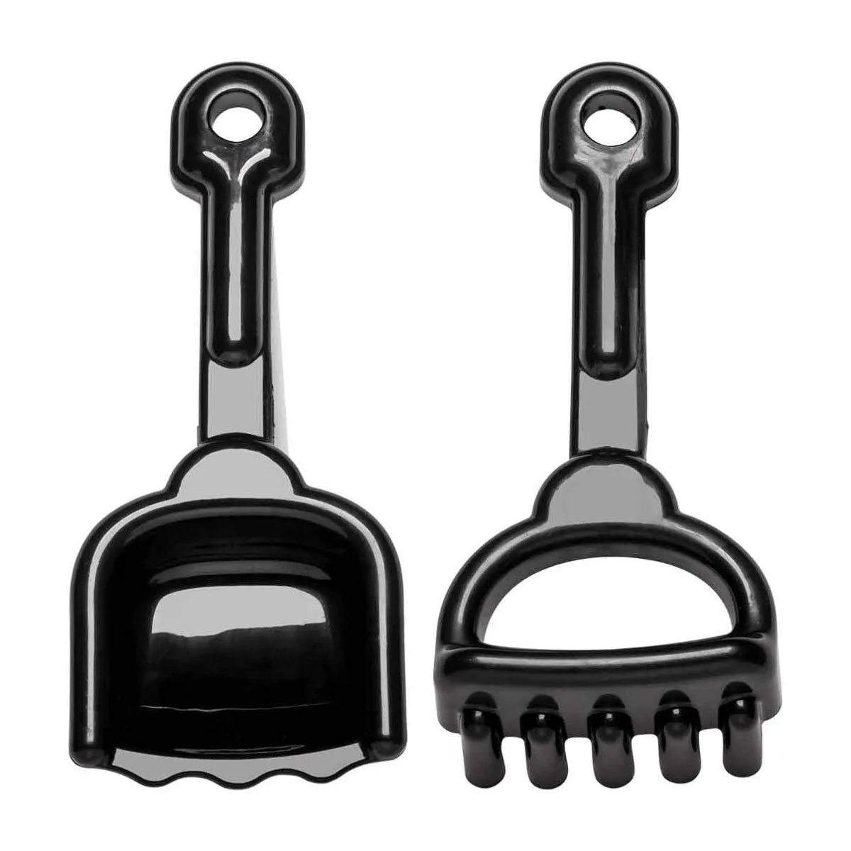 A Little Lovely Company Bucket and Spade Set Black