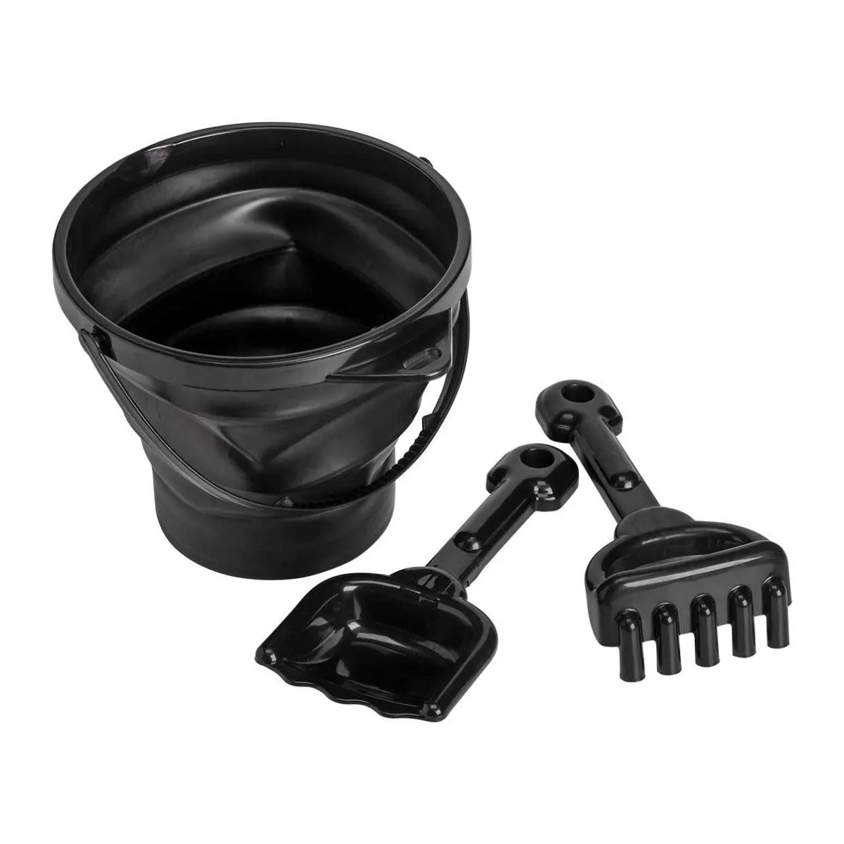 A Little Lovely Company Bucket and Spade Set Black