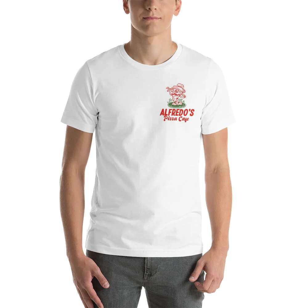 Alfredo's Pizza Cafe Front/Back Unisex T-shirt