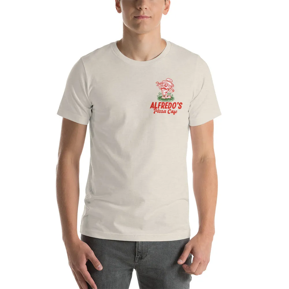 Alfredo's Pizza Cafe Front/Back Unisex T-shirt