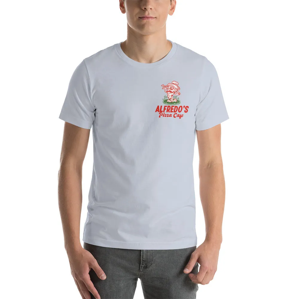 Alfredo's Pizza Cafe Front/Back Unisex T-shirt