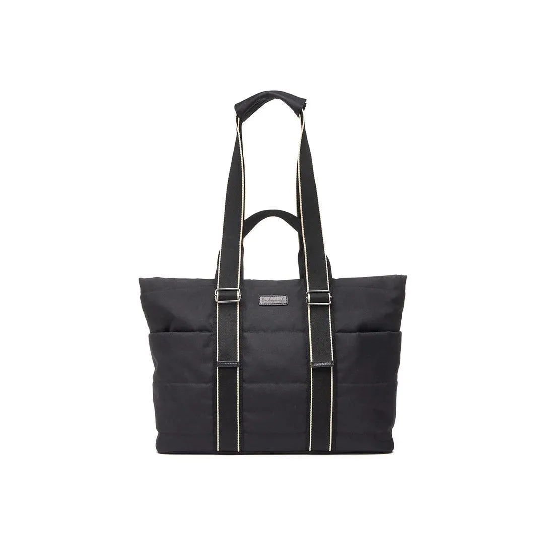 Babymel Sammi Eco Quilt Tote Bag - Black