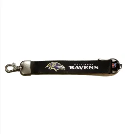 Baltimore Ravens Wristlet Lanyard - Black