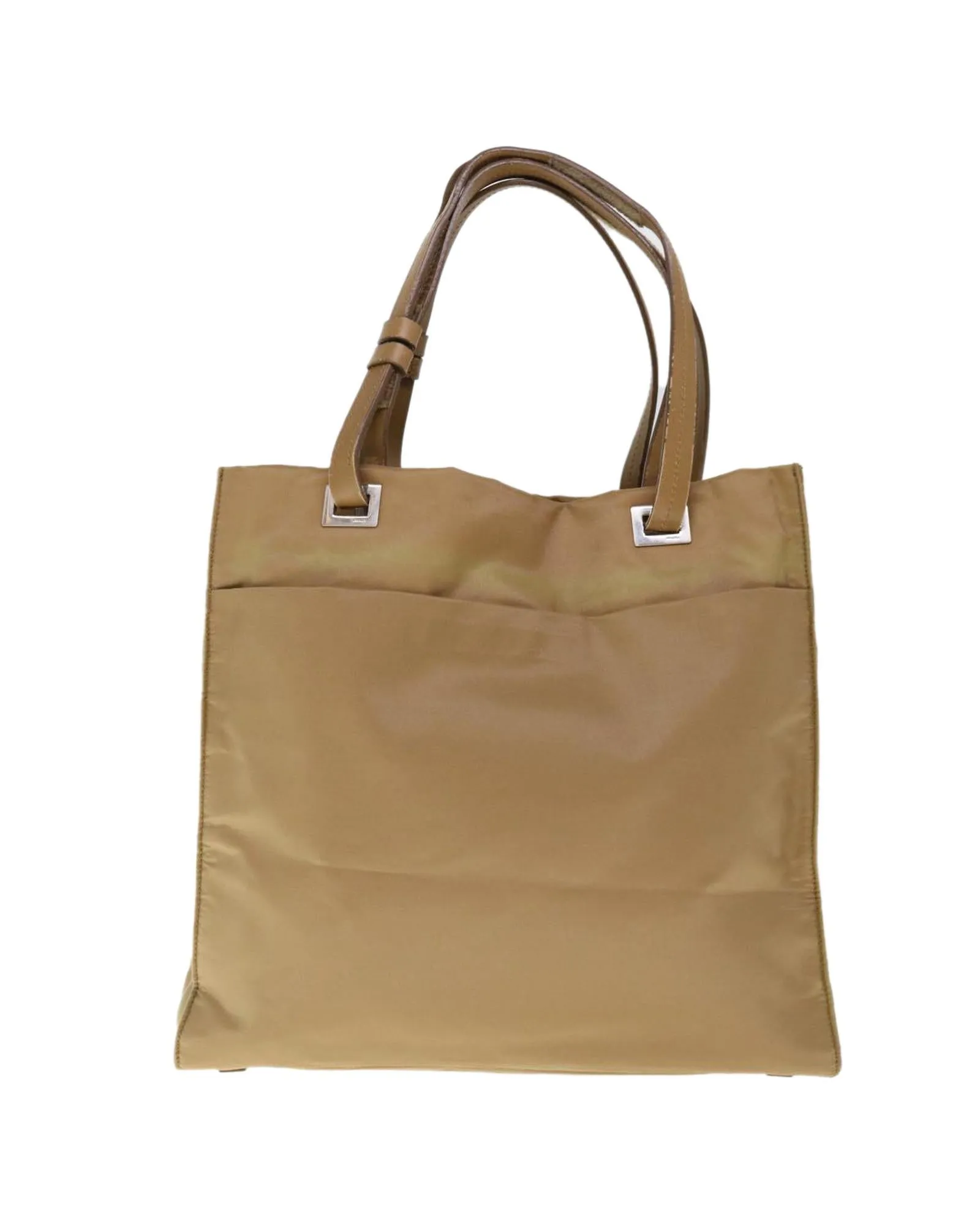 Beige Nylon Tote Bag by Prada - Authentic