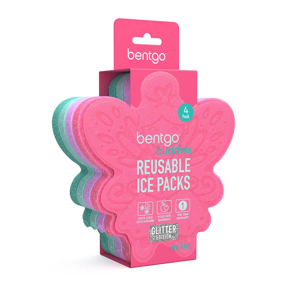 Bentgo Buddies Reusable Ice Packs (4-Pack)