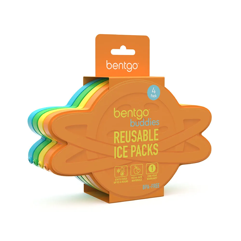 Bentgo Buddies Reusable Ice Packs (4-Pack)