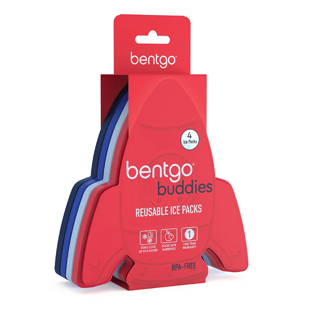 Bentgo Buddies Reusable Ice Packs (4-Pack)