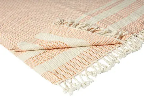 Breezy 80309ORG Orange Throw Blanket