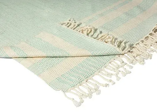 Breezy 80310LTR Light Turquoise Throw Blanket