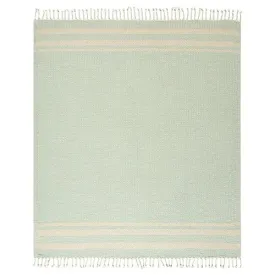 Breezy 80310LTR Light Turquoise Throw Blanket