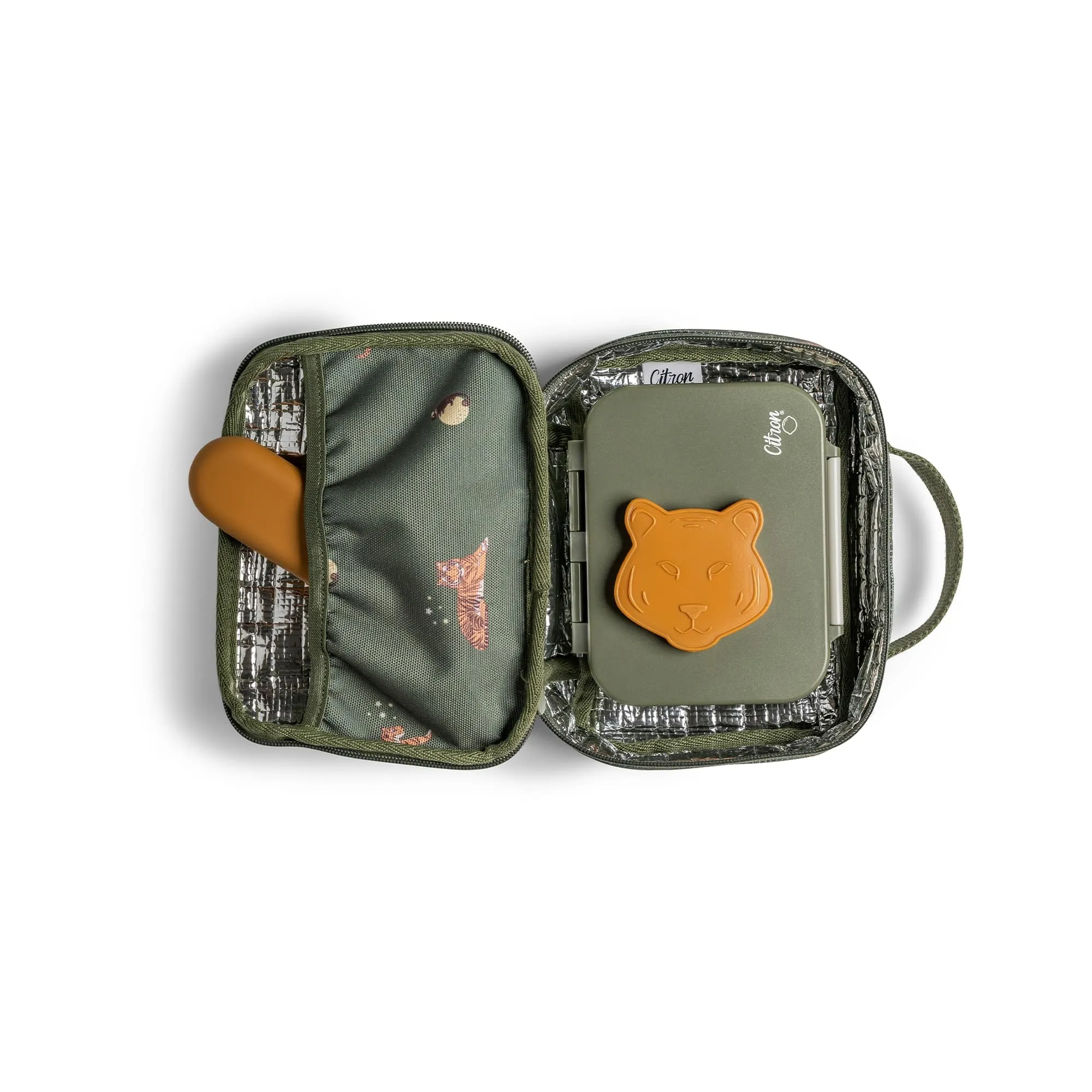 Citron Thermal lunch bag | Tiger