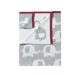 Clair de Lune Eli The Elephant Reversible Blanket