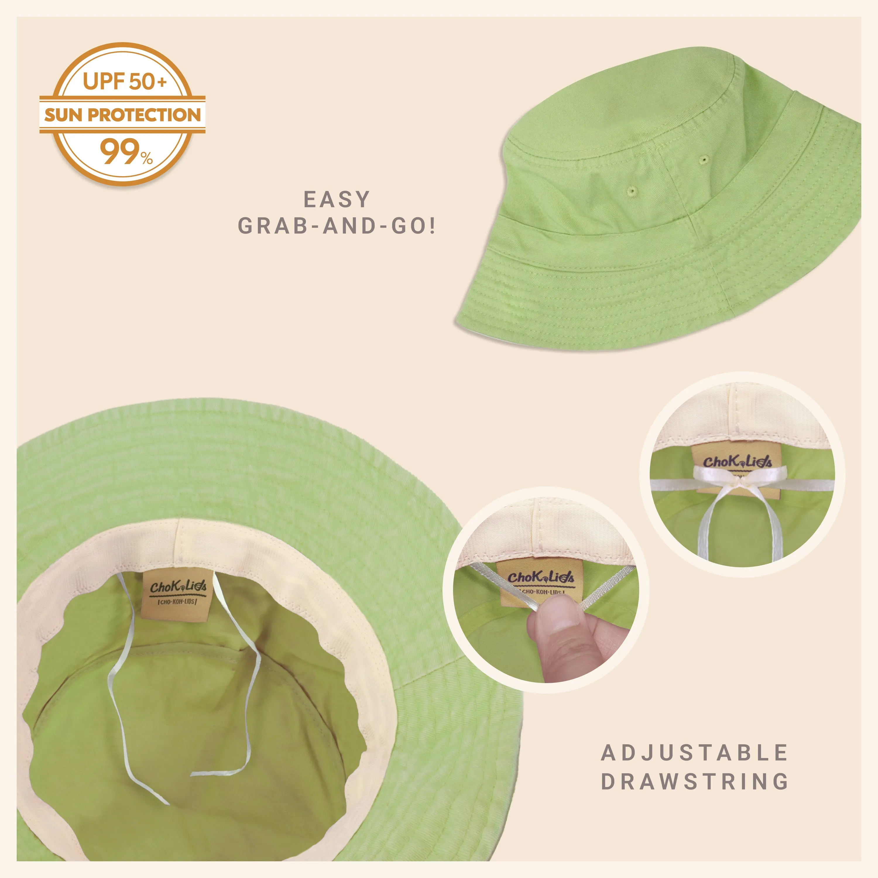 Classic Washed Cotton Bucket Hat