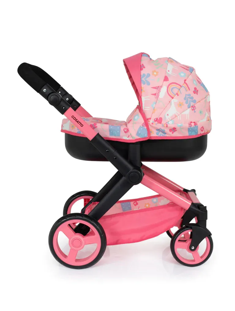 Cosatto Mini Wow Continental Dolls Pram Unicorn