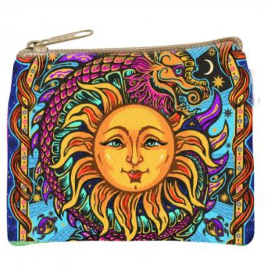 DRAGON SUN COIN PURSE