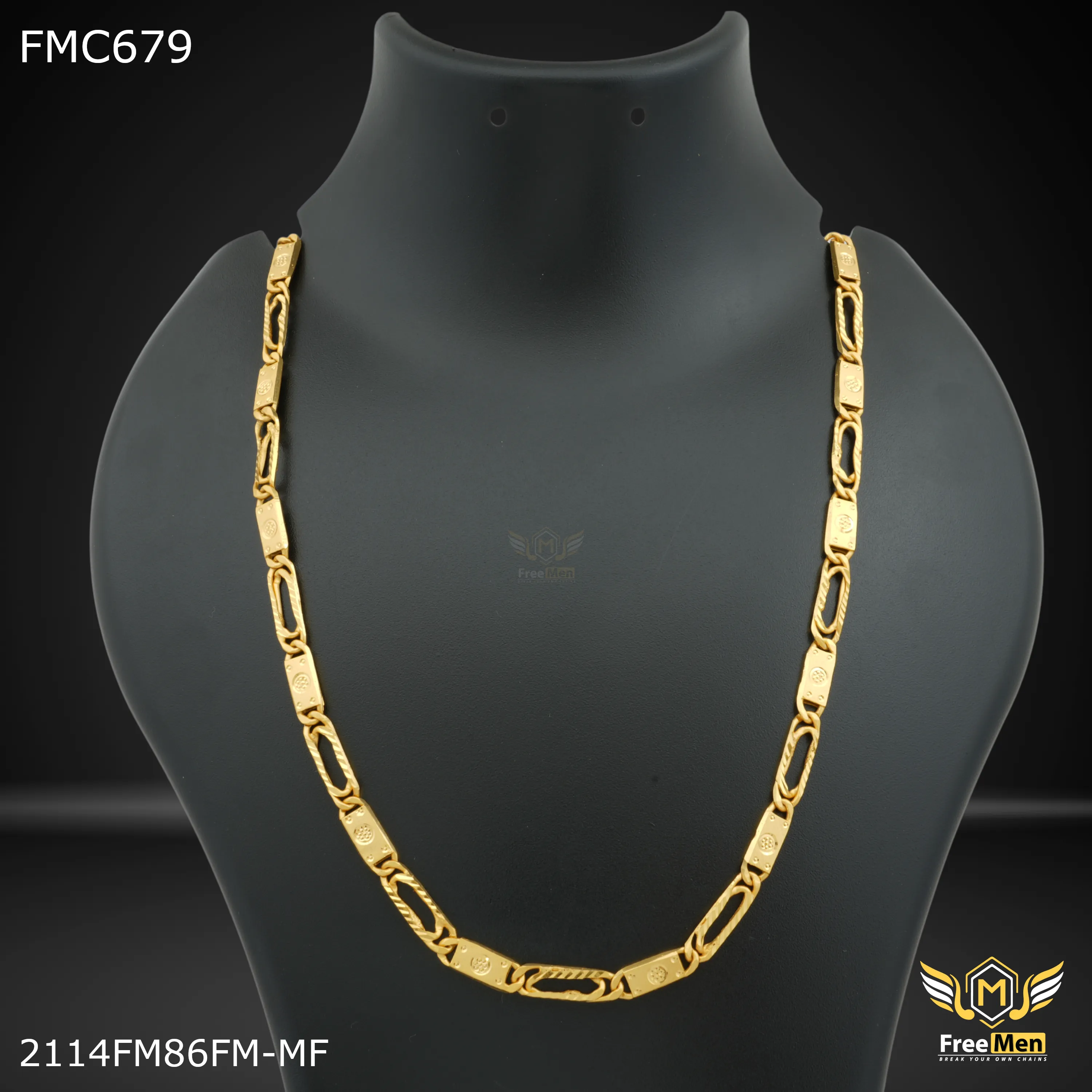 Freeme Chok Nawabi Chain for Man - FMC679