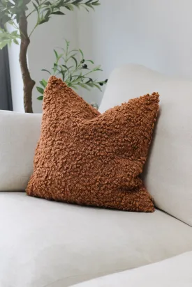 Ginger Boucle Cushion