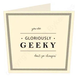 Gloriously Geeky (MB57) Large Card