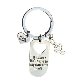 Music Teacher Keychain