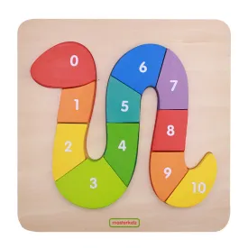 Numbering Snake Puzzle Board