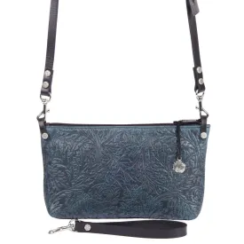 Paula Crossbody / Wristlet, Acanthus Leaf Adventure