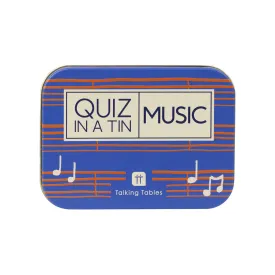 Quiz in a Tin - Music Trivia - 200 Questions