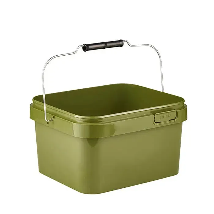 Reelfishing Green Square Bucket 5L with Lid