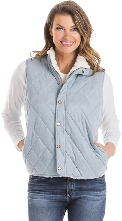 Reversible Quilted Vest