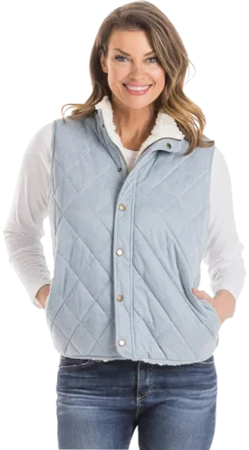 Reversible Quilted Vest