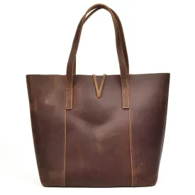 The Taavi Tote | Handcrafted Leather Tote Bag