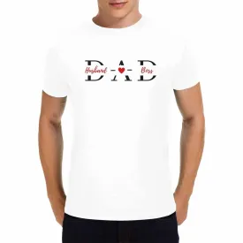 Uniquely You Mens Short Sleeve T-Shirt /  Husband  Boss  (2)       Graphic Tee