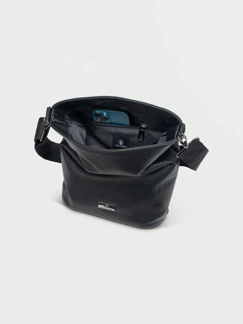 Volcom Strapped Pu Shoulder Bag