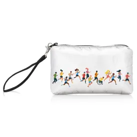 Zip Wristlet - Life's a Marathon Runners